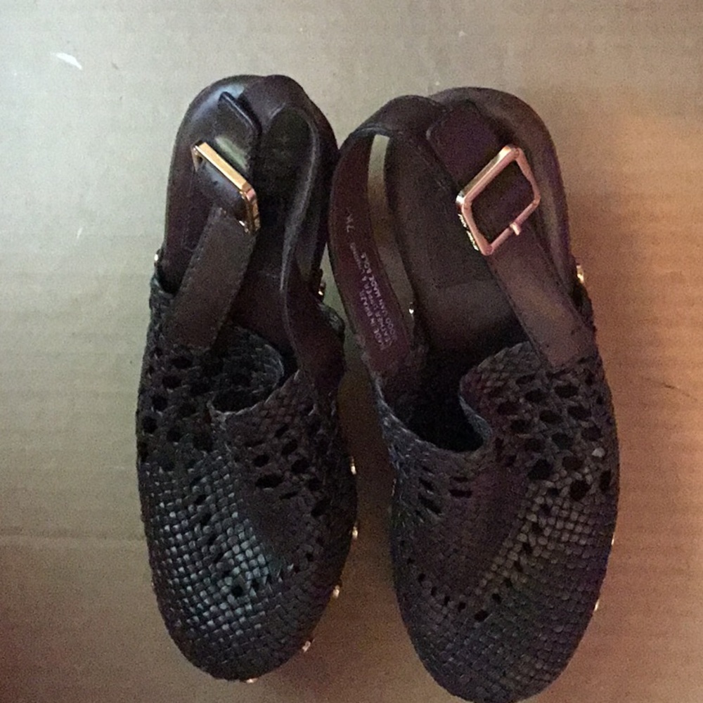 Tory Burch woven clog
